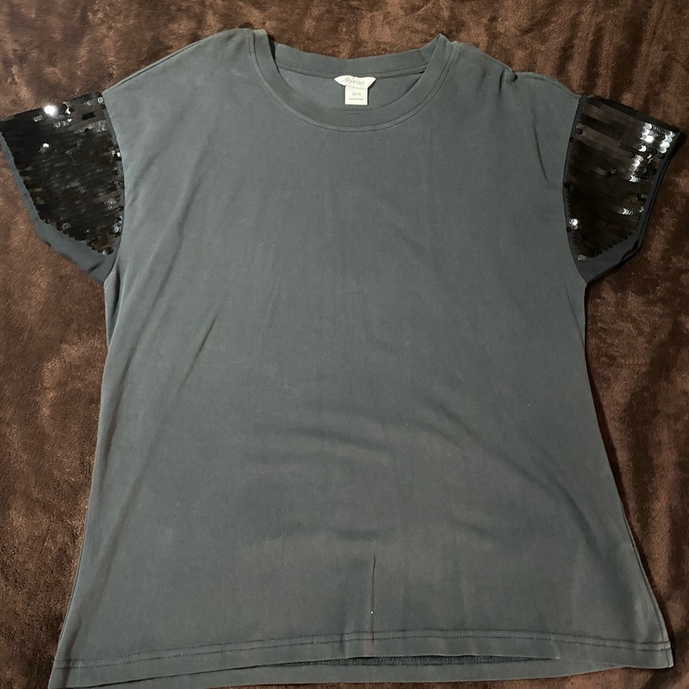 Ariat short sleeve with sequins